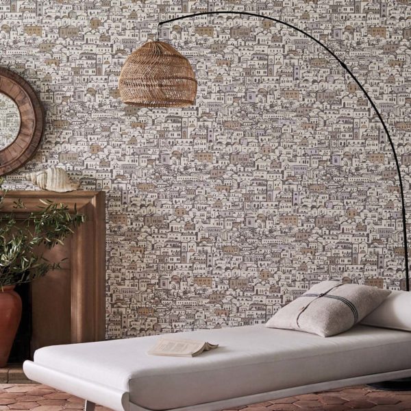 Fornasetti behang Mediterranea