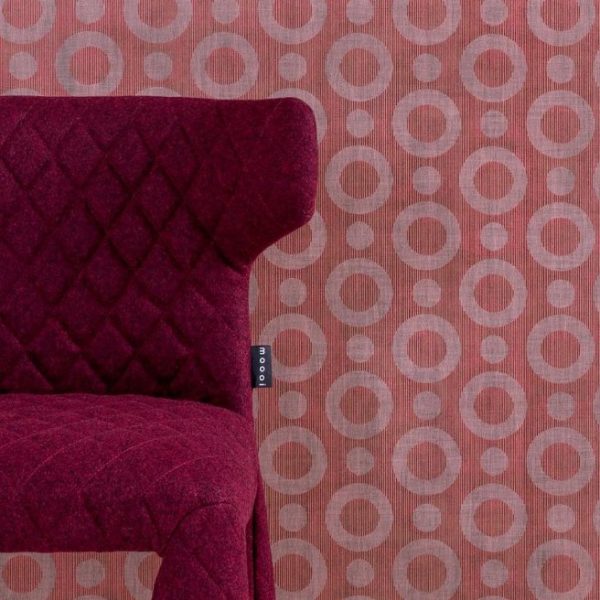 Moooi behang Umbrella Squid MO2061 ROSE
