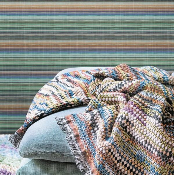Behangstudio Missoni behang Riga Multicolor Horizontal 10199